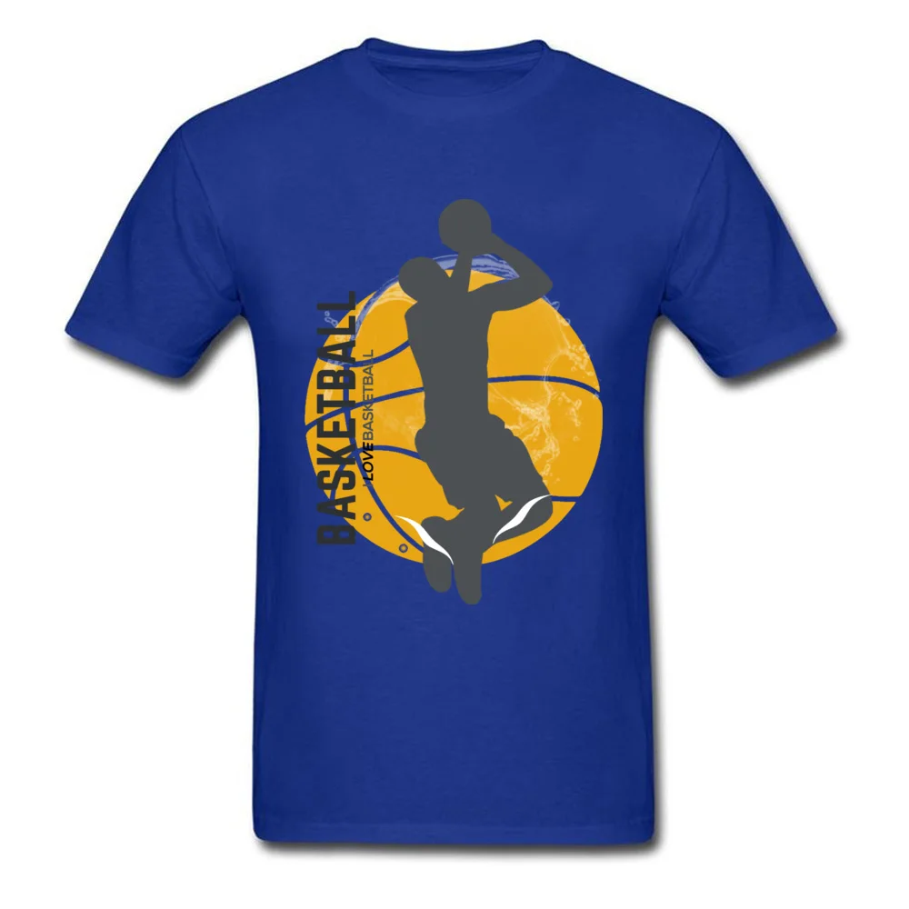 Basketball i love basketball Casual Summer/Fall Cotton Round Collar Mens T Shirt Customized T Shirts Brand Short Sleeve T Shirt Basketball i love basketball blue