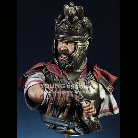 

1:10 Resin Figure BUST Model Historical War Role Roman Cavalry Officer X108