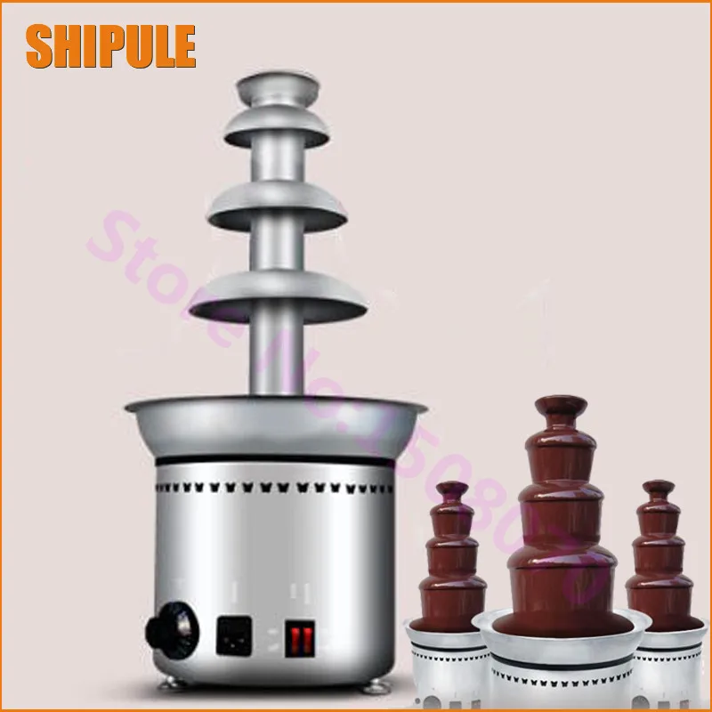 Factory price commercial chocolate fountain machine stainless steel 4