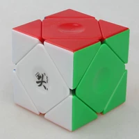 Даян перекоса Magic Cube 1 Скорость головоломки 4 оси 5 ранга кубики развивающие игры и игрушки для детей детские - Цвет: Colorful