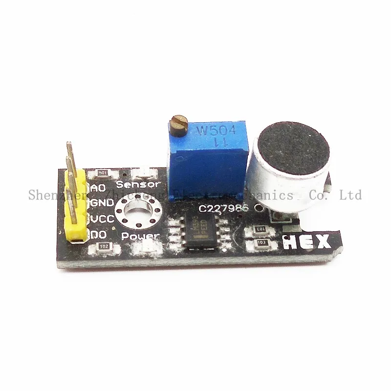 

Analog Sound Sensor Module Microphone MIC Controller for Sound Detecting