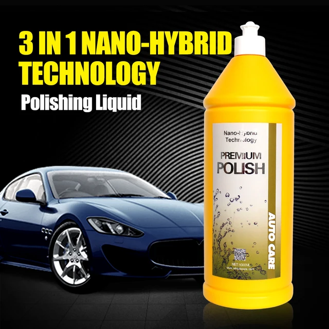 500ml Car Polish Liquid Glass 3 in 1 Ceramic Final Car Polish Drill Wax
