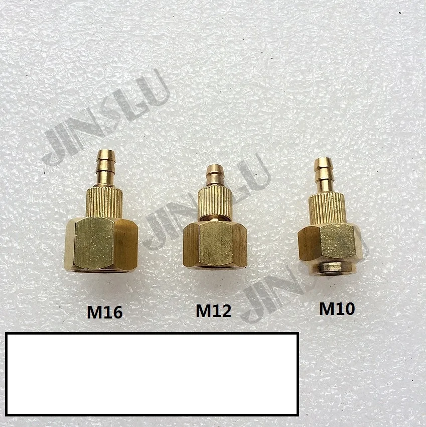 M16x1.5mm M12x1mm M10x1mm Nut Gas Tube Connection for Tig Welding Torch