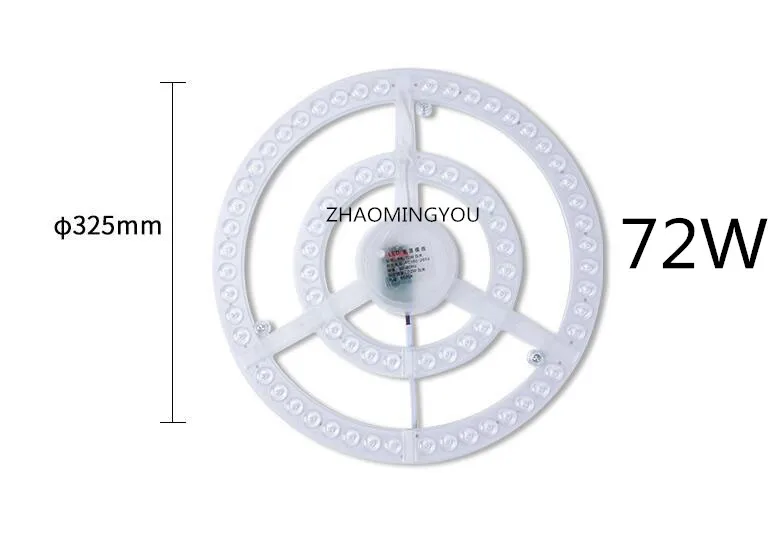 1 шт. вы 24 Вт 36 Вт 48 Вт 72 Вт светодиодный кольцевой панельный круглый светильник AC220V-240V светодиодный круглый потолочный светильник