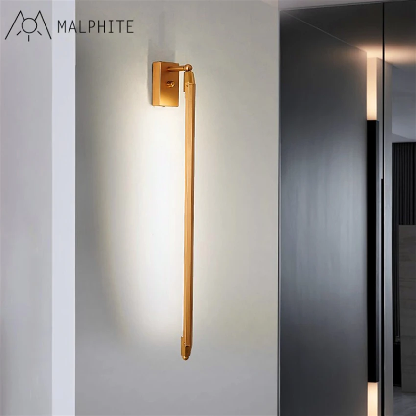 Postmodern Stair Aisle Living Room Mirror Front Light T5 Long Living Room Mirror Front Light T5