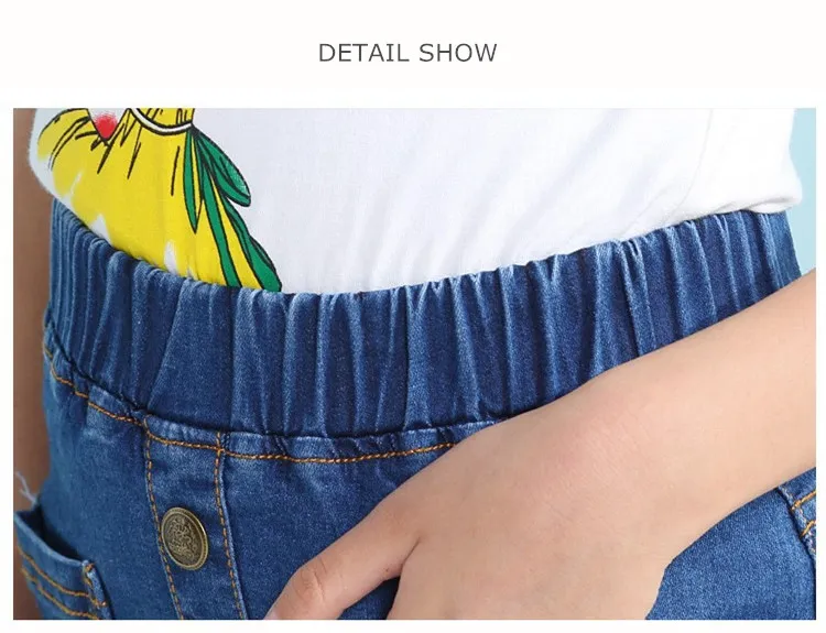 2-10 y summer 2019 children's skirt girls mini skirts fashion jeans denim skirt for girls clothing 6 8 10 years old On Sales (1)