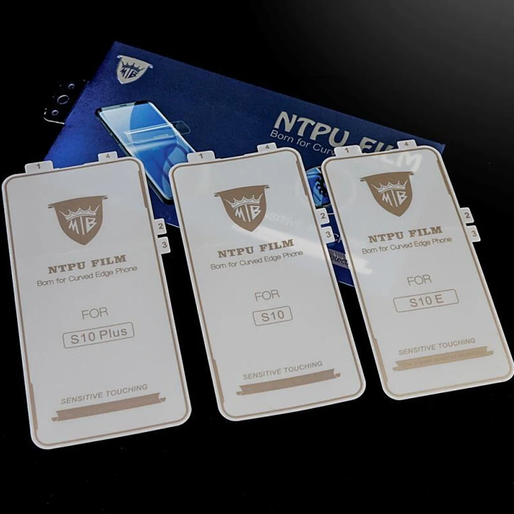 

9D NTPU Film for Samsung Galaxy S10 plus S10E Hydrogel Full Cover Screen Protector for Samsung Galaxy S9 s8 plus note 9 8 Film