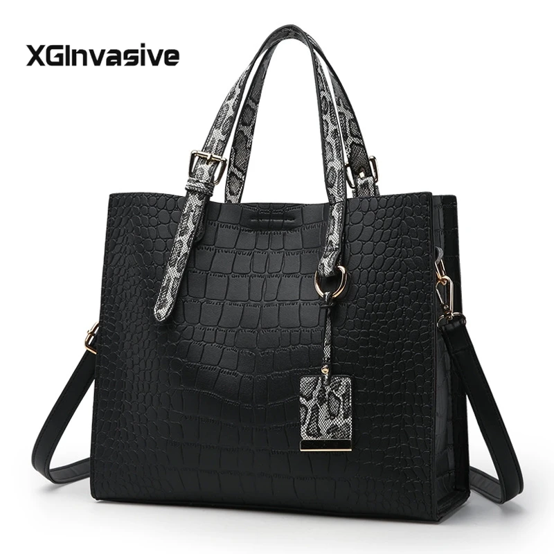 

Luxury Handbags Women Bags Designer 2019 Crossbody Bags For Ladies Work Hand Bag Black Leather Handbag Bolsa Feminina