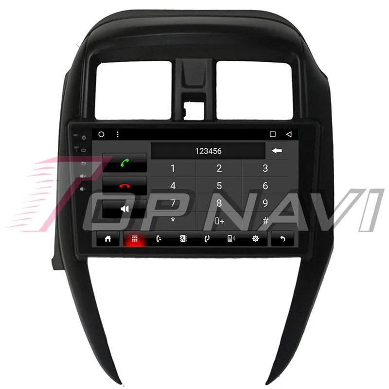 Автомобильный GPS навигатор для Nissan Sunny 2014 2015 2016 Android 8 1 Topnavi автомобильный