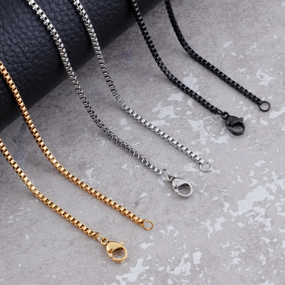 2mm Stainless Steel Link Box Chain 