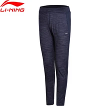 Li-Ning женские штаны для бега трикотажные дышащие удобные спортивные брюки с подкладкой для фитнеса AKYN006 CJFM18