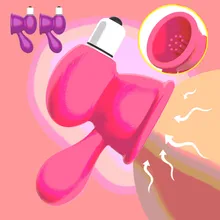 Oral Clitoris Sucking Stimulator Nipple Sucker Breast Enlarge Massager Vibrators Female Masturbator Sex Toys for Women 1 Pair