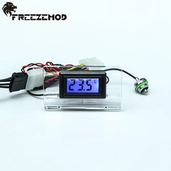 

FREEZEMOD Table Thermometer with temperature sensor G1/4'' thread computer water cooling. WDXS-ZJ