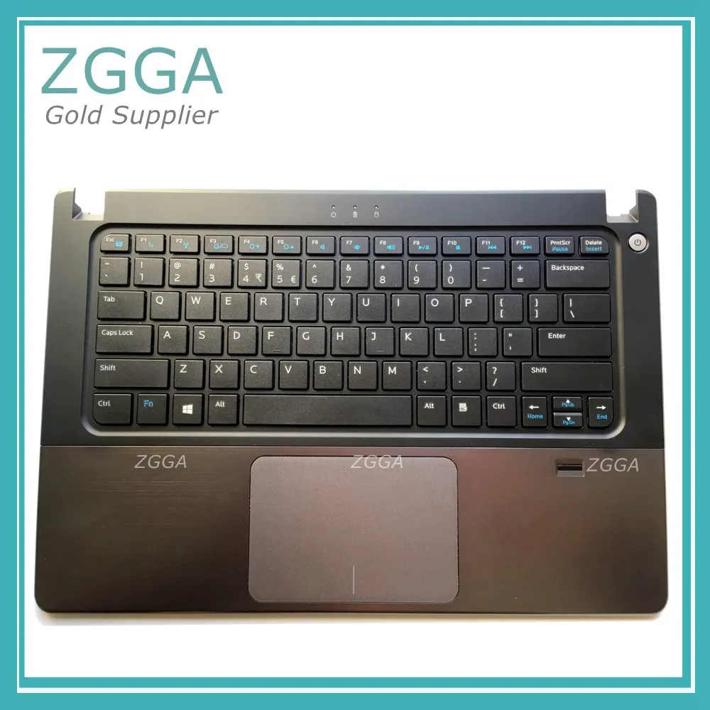 Genuine NEW Upper Case Palmrest Laptop Shell Keyboard Bezel Cover For Dell Vostro V5460 5460 5470 With Touchpad Fingerprint Genuine NEW Upper Case Palmrest Laptop Shell Keyboard Bezel Cover For Dell Vostro V5460 5460 5470 With Touchpad Fingerprint