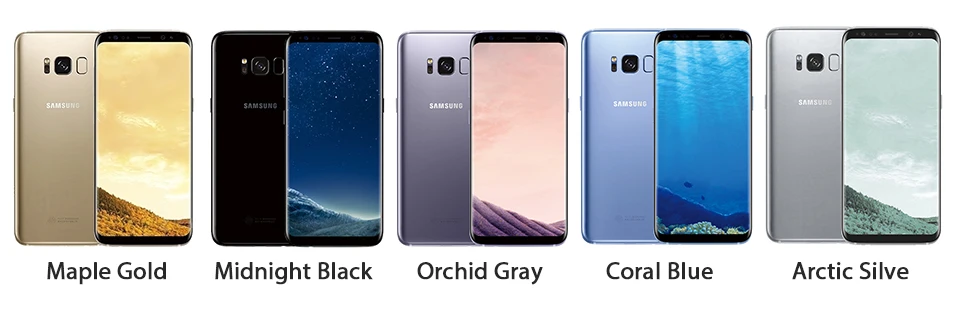 samsung Galaxy S8, 4 Гб ОЗУ, 64 Гб ПЗУ, 5,8 дюймов, одна Sim, Android, четыре ядра, 12 МП, 3000 мАч, Fingerprin, S-series, мобильный телефон