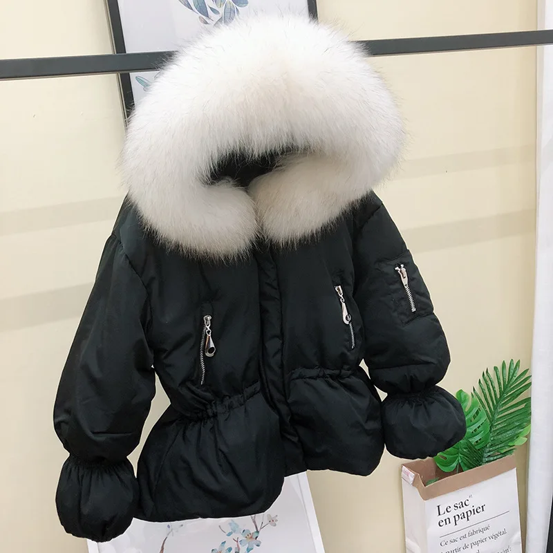 Fitaylor зимние женские куртки пуховики из 90% белого утиного пуха пальто большие