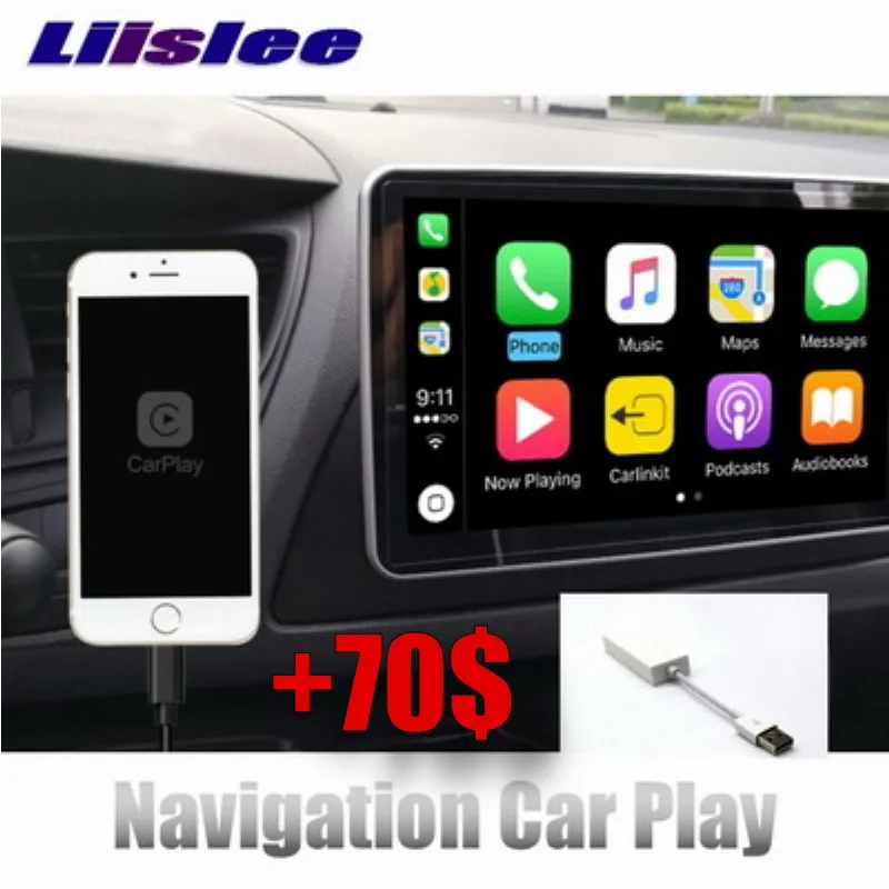Liandlee Car Multimedia Player NAVI 2GRAM CarPlay For Mercedes Benz MB C Class C200 C300 W204 2011~2014 Car Radio GPS Navigation 6