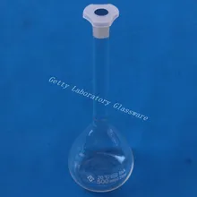 500 мл объемная колба, мерная колба, материал-стекло пирекс