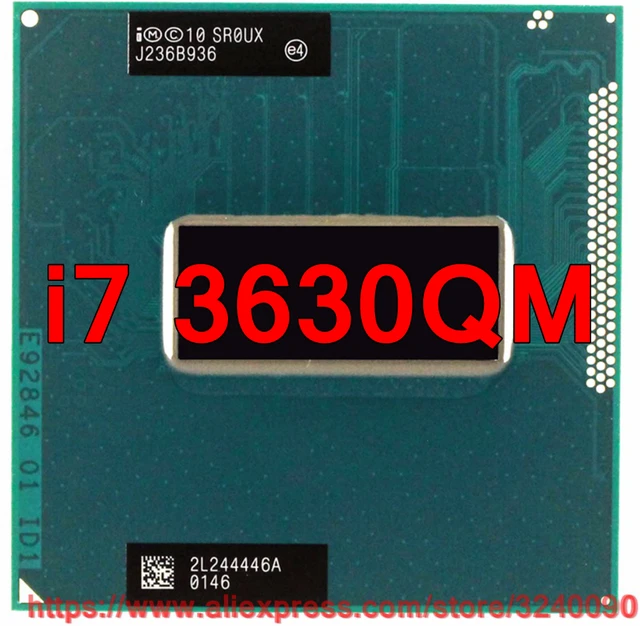 intel core i7 3630QM cpu