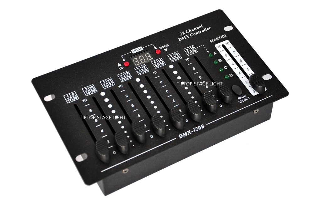 Gigertop TP-D1351 32 Каналы мини ступенчатый регулятор освещения DMX512 консоли контроллера для сценового освещения вечерние DJ диско operato