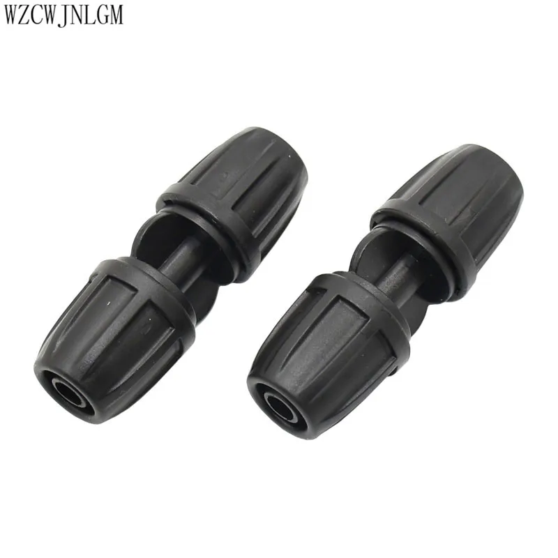 Garden Irrigation 8 / 11mm Hose Lock Straight Connector Garden Water Irrigation System Acces