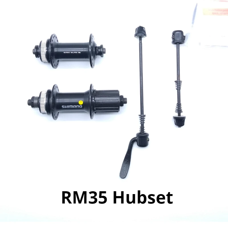 RM35 Hubset Центральный замок дискового тормоза 32 100/135 мм 8/9/10 Скорость горный велосипед кассета дисковый тормоз концентратор RT54 RT30 - Цвет: RM35 Hubset
