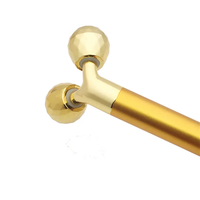 

New Facial Beauty Stick 24k Golden Plated 3D Roller Wrinkle Face-lift Tool Electric Hand-held Beauty Tool Face Firming