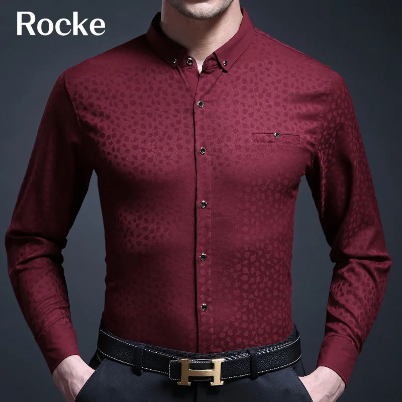 Party wear red shirt Clearance