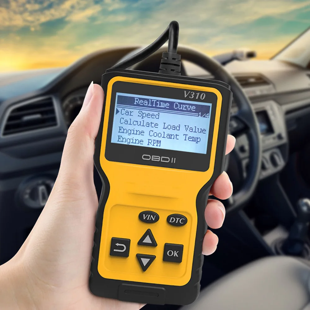 Автомобильный диагностический инструмент OBD OBD2 сканер считыватель кодов