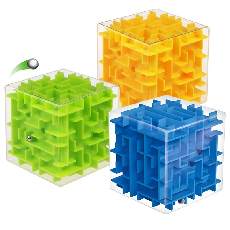 

New 3D Stereo Toy Mazes Cube Children Adult Puzzle Intelligence Educational Toys FJ88