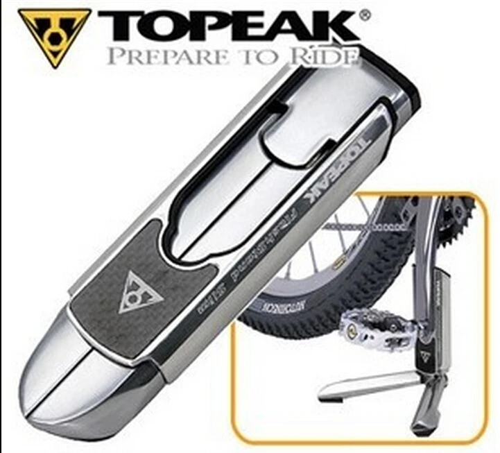 TOPEAK TW011 подставка для вспышки, тонкая подставка для велосипеда, кронштейн для парковки, алюминиевая стойка для дорожного велосипеда, подставка для ремонта и дисплея