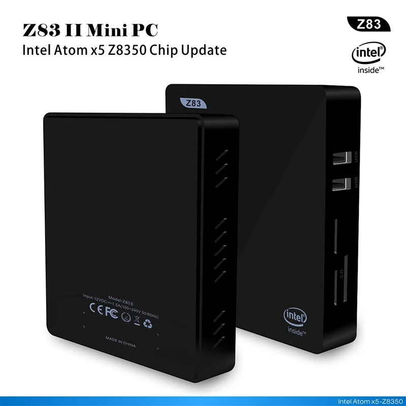 2GB 32GB TV Box Z83 II Smart Mini PC Box TV Dual Wifi 2.4G+5.8G