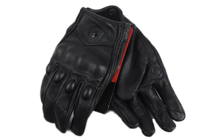 Guantes полный палец кожа moto rcycle велосипедные гоночные перчатки moto крест защитные шестерни guantes moto rcycle перчатки