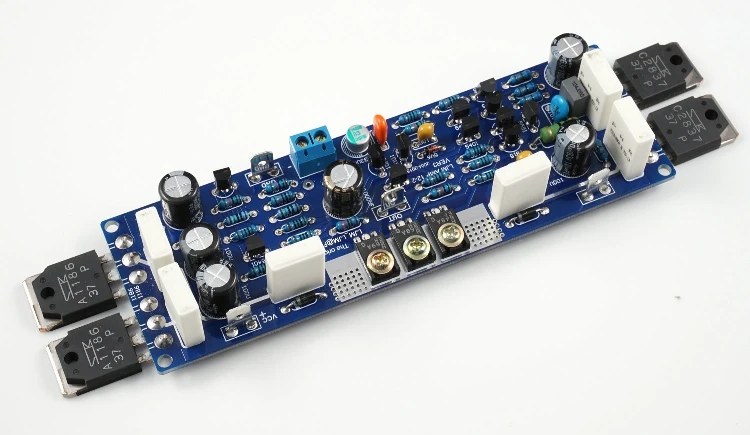 L12 2 120W+120W 8ohm 2SA1186 2SC2837 CLASS AB power amplifier kit by ...
