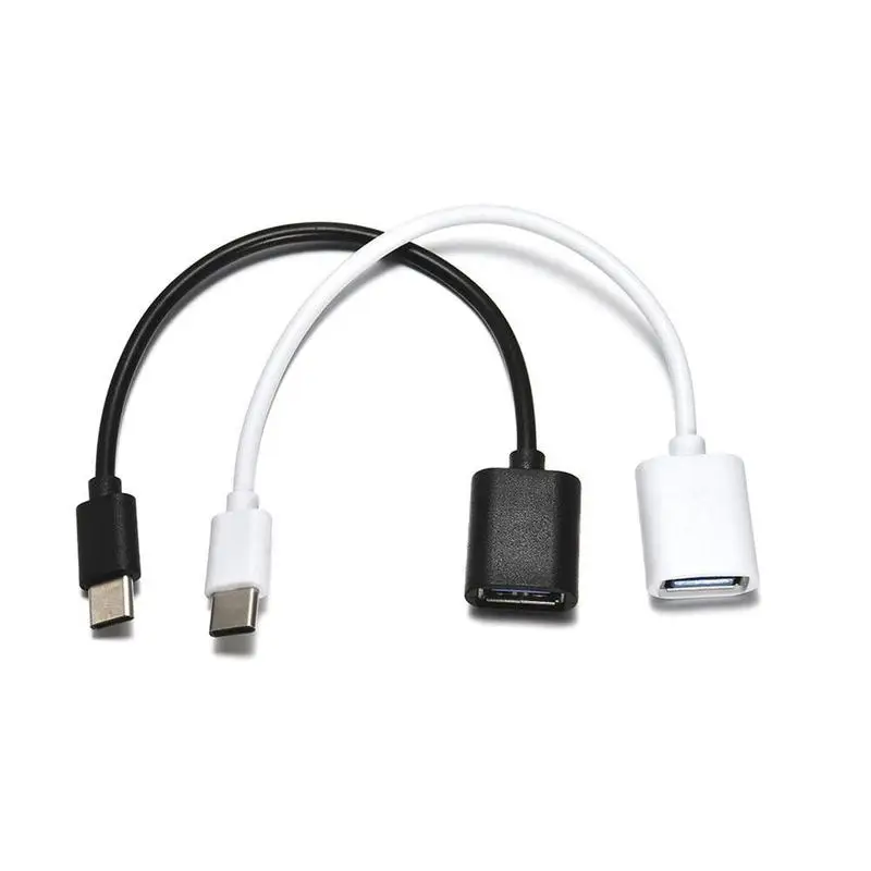 

16.5CM Type-C OTG Adapter Cable USB 3.1 Type C Male To USB 3.0 A Female OTG Data Cord Adapter For Google Chromebook NK-Shopping