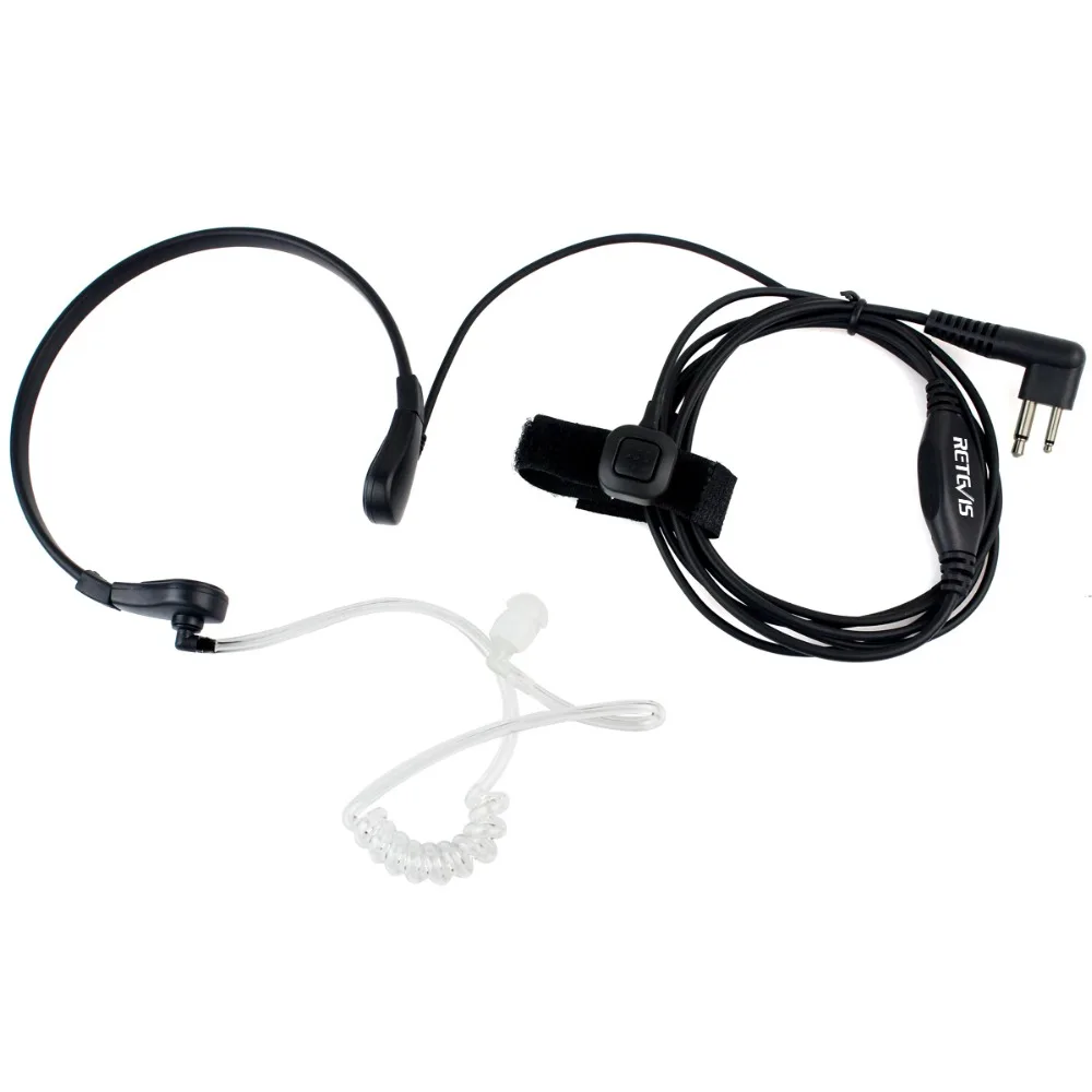 2 Pin горла микрофон гарнитура Воздушная трубка наушники для Motorola GP300 88s 2000 CT рация
