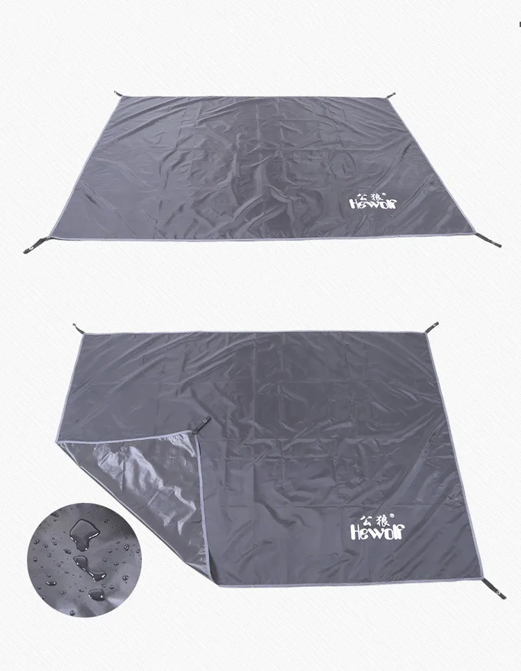 10000mm waterproof mat Camping outdoor moisture pad Picnic cloth Grass cushion Tent waterproof mats Foldable and easy to carry09