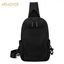 Новейшая популярная мужская уличная холщовая нагрудная сумка через плечо сумка на плечо Водонепроницаемая нагрудная сумка из ткани Оксфорд повседневные сумки