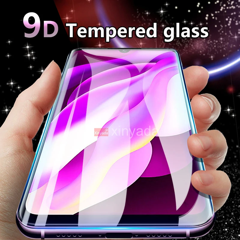 Закаленное стекло для Xiaomi Redmi 7A 7 Note Pro Защитная пленка ЖК экрана полная защита