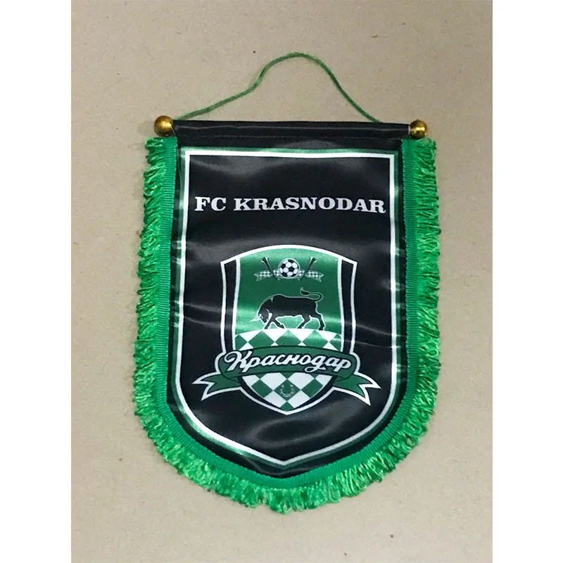 

Russia FC Krasnodar 30cm*20cm Size Double Sides Christmas Decorations for Home Hanging Flag Banner Gifts