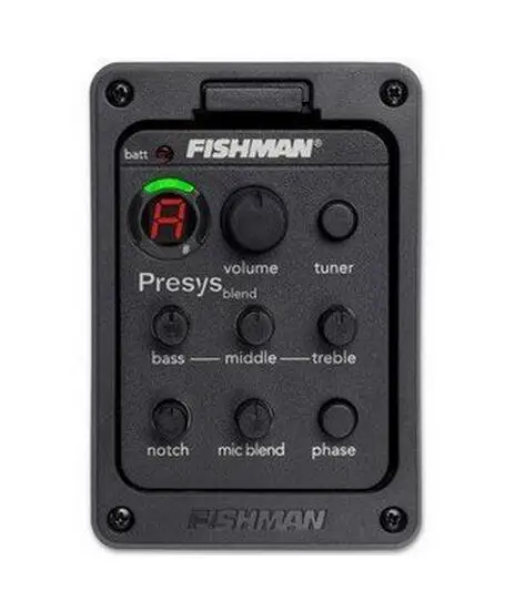 

2018 acoustic Pickups Presys blend Dual Mode Guitar Preamp EQ Tuner Piezo Pickup Equalizer System Mic playing Board Pickup 301EQ