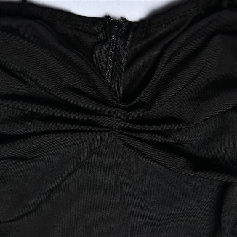 soild mini bodycon wrap dress53