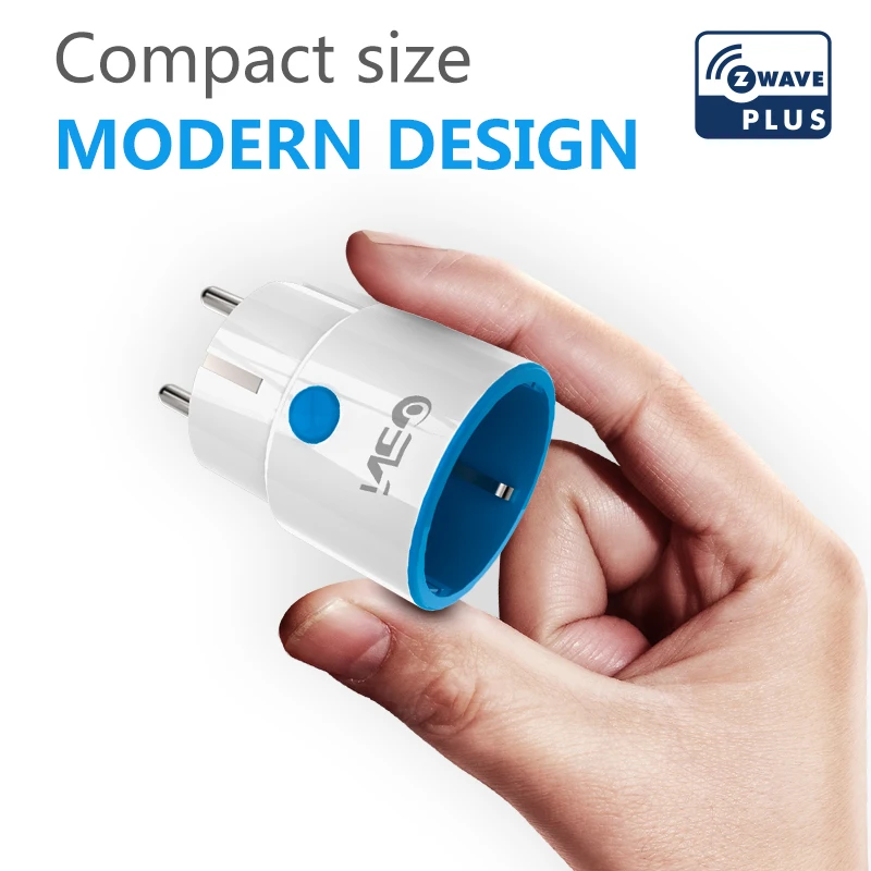 NEO COOLCAM Z-wave EU Smart Power Plug Socket Compatible With Z-wave 300 and 500 series Home Automation Alarm System Home
