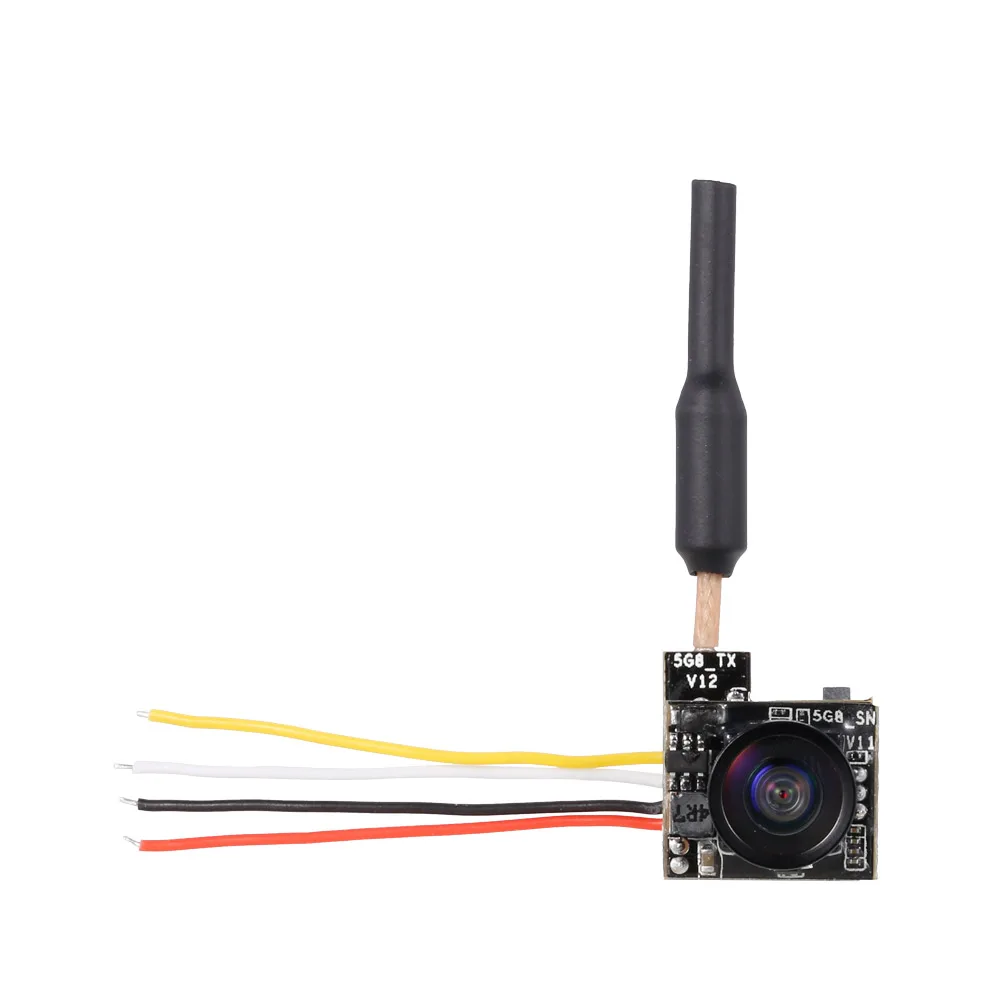 5 8G 48CH 25mW NTSC/PAL 700TVL FPV передатчик камера 120 градусов объектив Поддержка OSD для