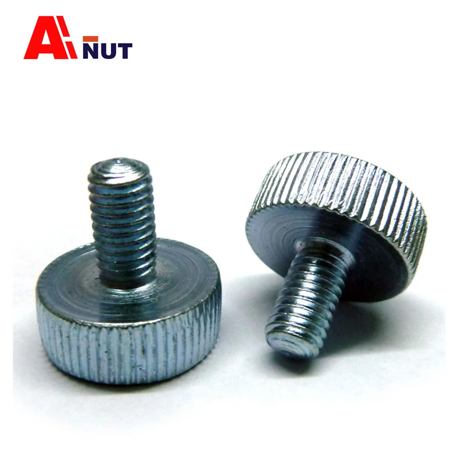 m8 Knurled bolt , 10mm 50mm DIN653 B rocker arm adjusting bolt , hand