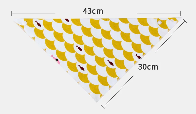 4 шт./партия, бандана детский нагрудник, хлопковый нагрудник для кормления для новорожденных мальчиков и девочек, салфетки, регулируемый слюнявчик, детский шарф