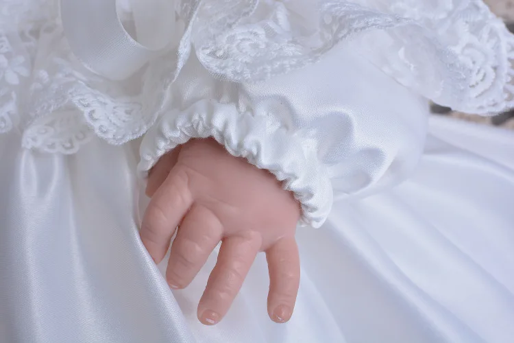 55 см всего тела силикона reborn baby doll игрушки Реалистичные спальный возрождается princess малышей девочек рождественские подарки купаться