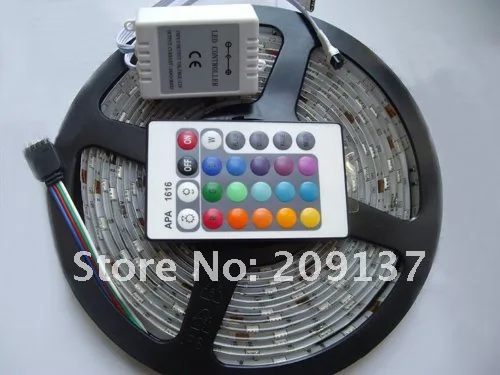 Водонепроницаемая RGB Светодиодная лента 5 м 300 светодиодов Гибкая SMD 5050