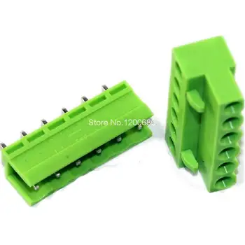 

6pin 5.08 Terminal plug type 300V 10A 5.08mm pitch connector pcb screw terminal block connector