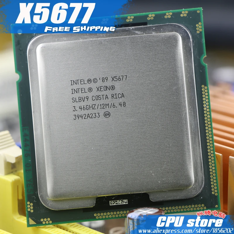 Intel Xeon X5677 Cpu Processor 3 46ghz Lga1366 12mb L3 130w Cache Quad Core Server Cpu Free Shipping There Are Sell X5687 Intel Xeon Xeon X5677intel Xeon X5677 Aliexpress
